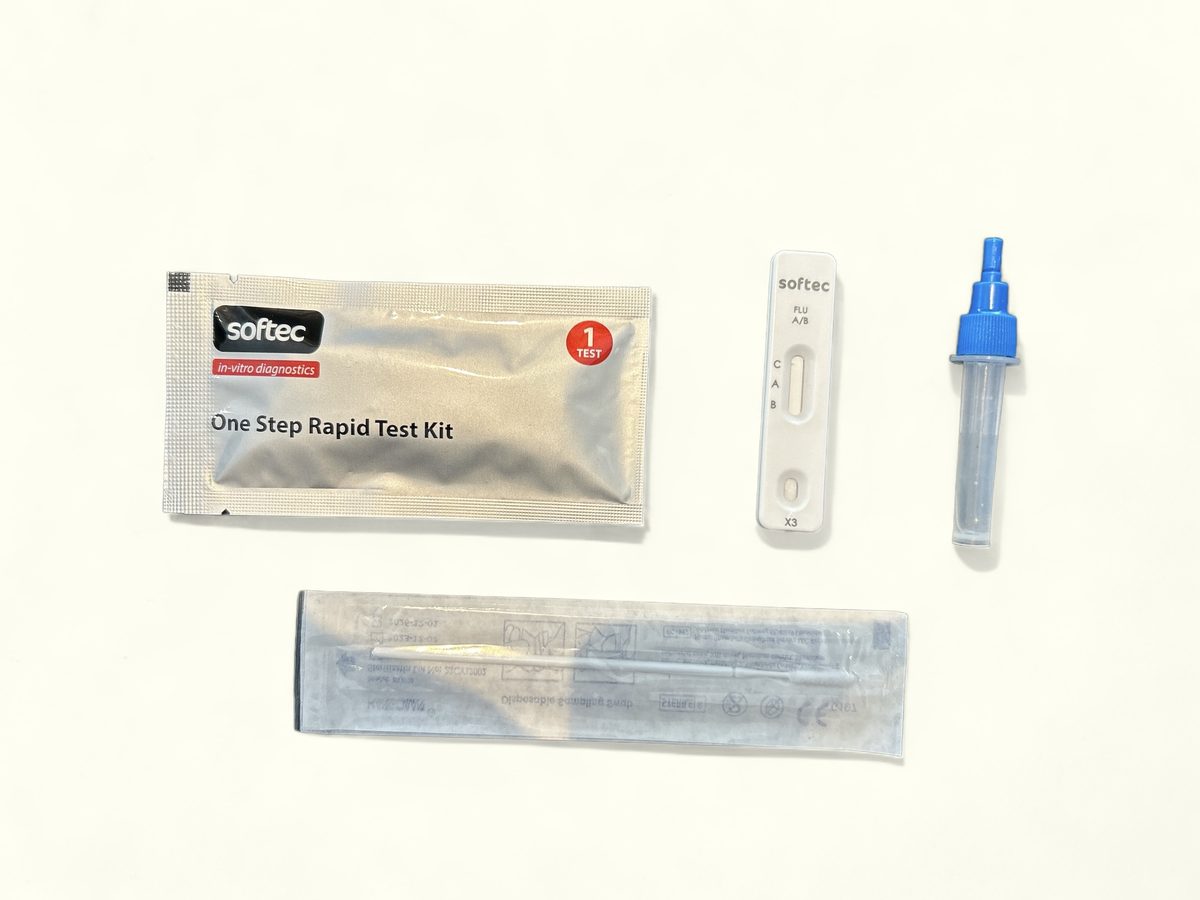 SOFTEC Influenza A/B Antigen Rapid Test Kit