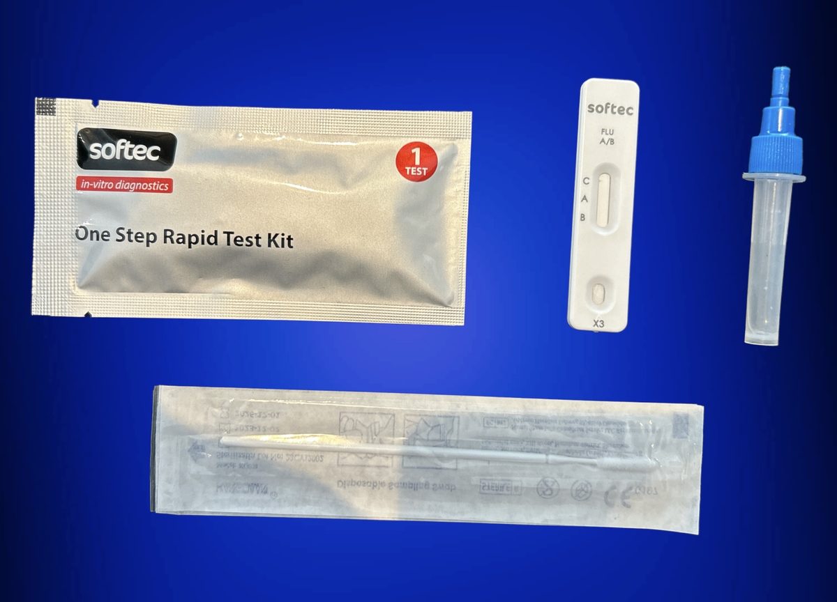 SOFTEC Influenza A/B Antigen Rapid Test Kit