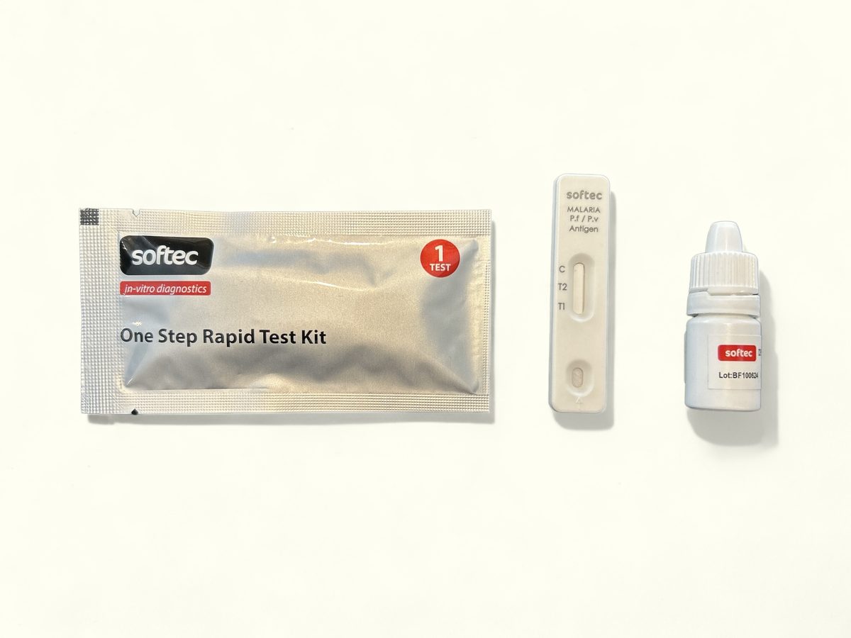 SOFTEC Malaria P.f / P.v Rapid Test Kit
