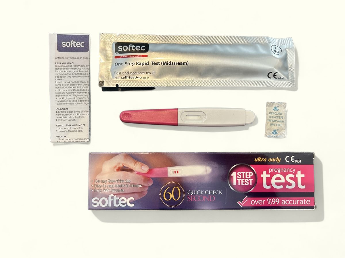 SOFTEC Pregnancy Test Kit Ultra Early (Self-Use)