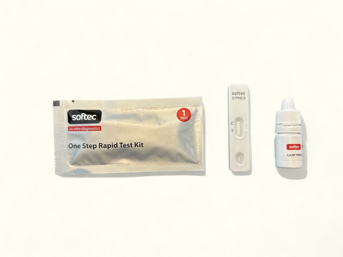 SOFTEC Syphilis (VDRL) Rapid Test Kit